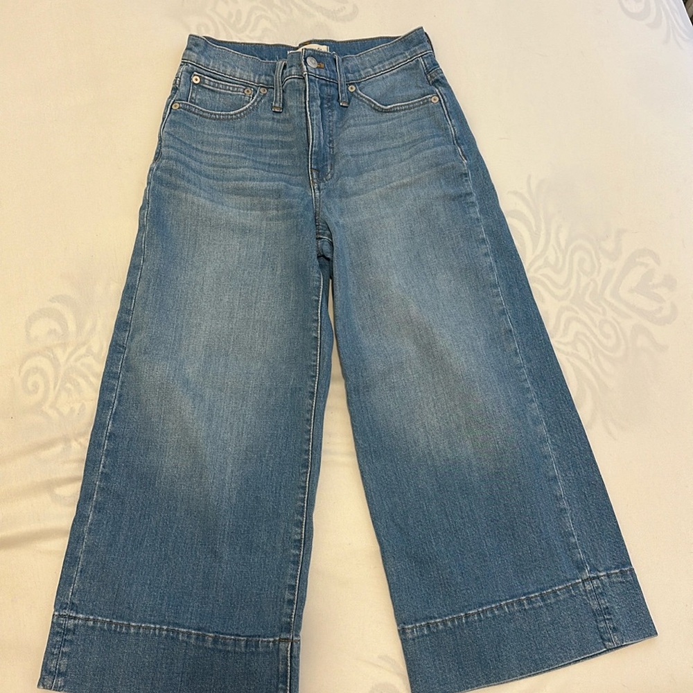 Madewell Wide Leg Crop Jean